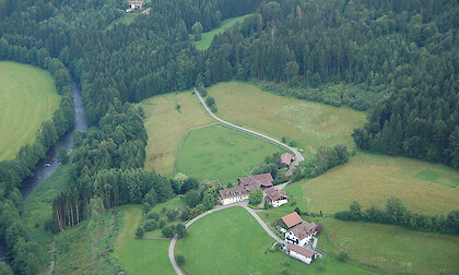 Ferienhof Schmauss in Tittling - Luftaufnahme